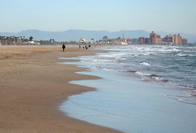 Suntimes Patacona Beach Apartment Валенсия Екстериор снимка